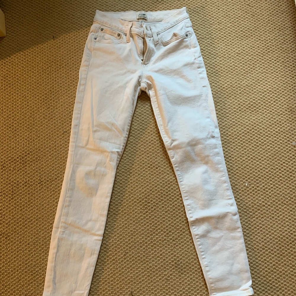 J Crew White Jeans